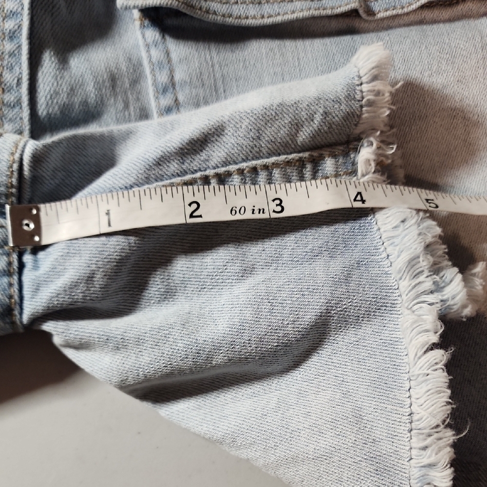 Sincerely Jules Trendy Light Blue Denim Shorts - Picture 7 of 8